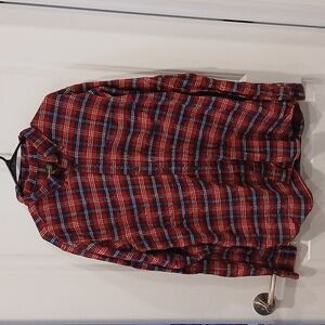 Mens button-up Eddie Bauer Long sleeve size tall XL